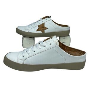 Women's White Slip-On Sneakers Size 9 Casual